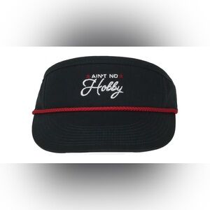 NWT Barstool Sports Men's Ain't No Hobby Golf Visor, adjustable buckle, logo